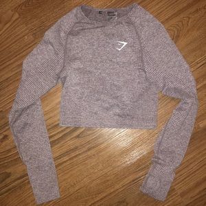 Gymshark vital seamless crop long sleeve